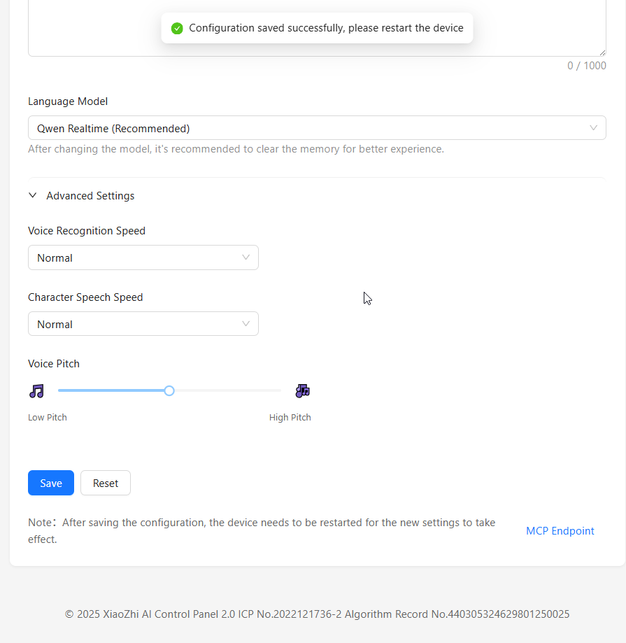 Save the assistant role